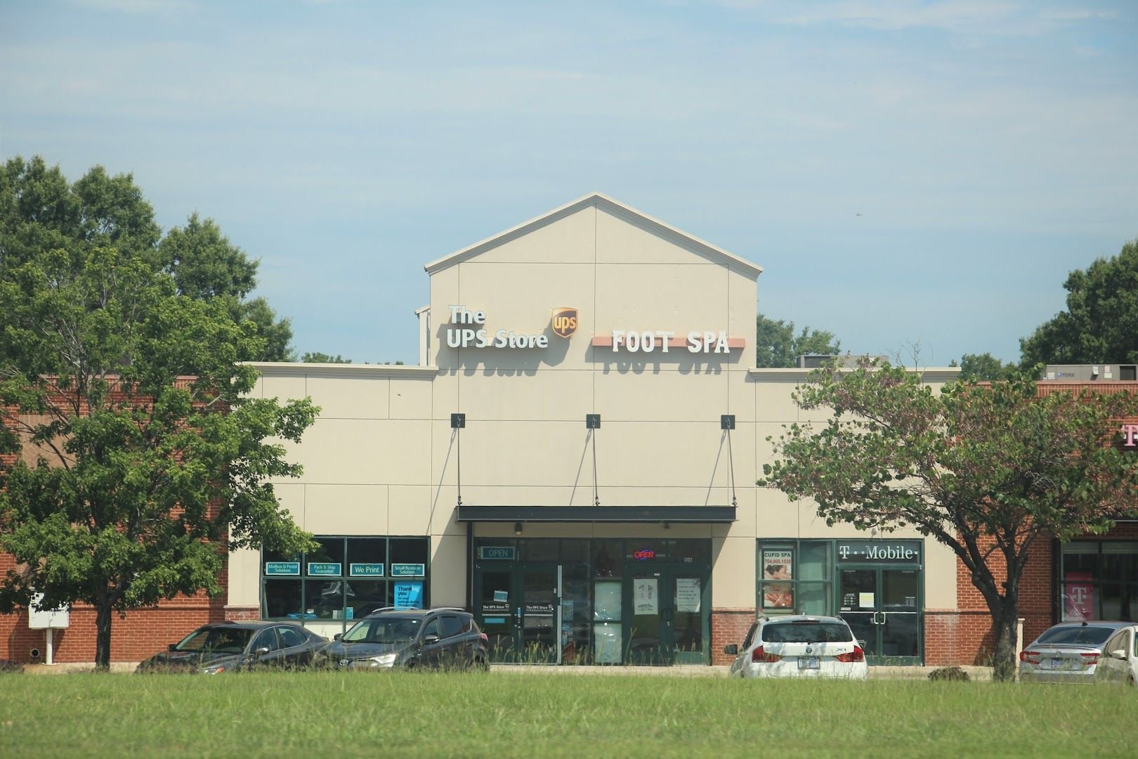 Cupid Spa building exterior Charlotte NC